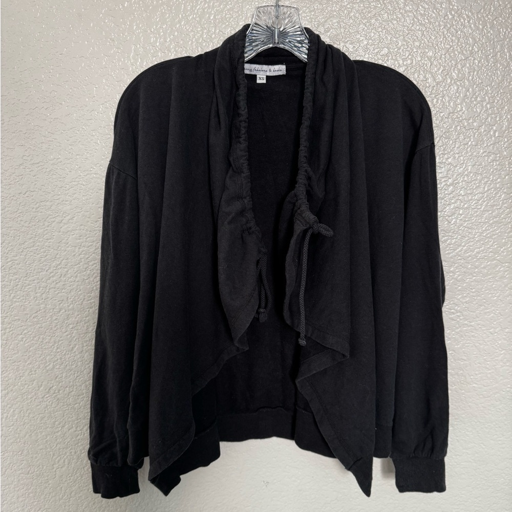 YFB Black Hoodie/ Shrug